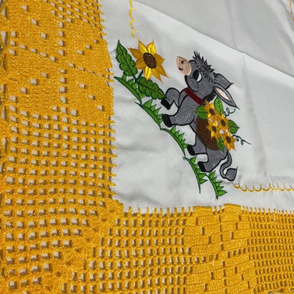 Cervilletas echas a mano Handmade napkins from Mexico - Picture 3 of 5